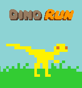 run for you dear life in dino run game as the asteroid has hit the ...